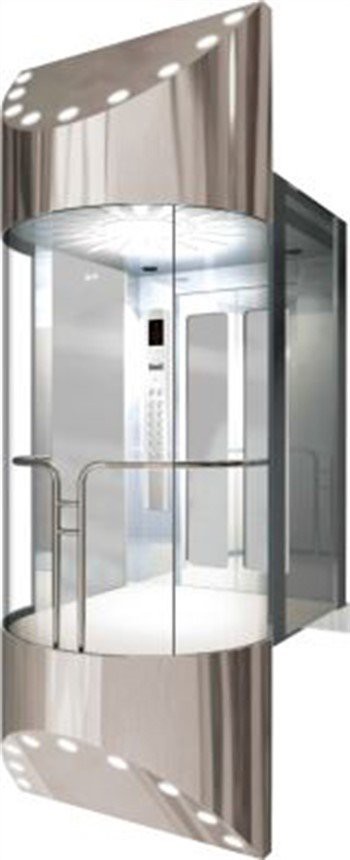 Stikla panorāmas lifts