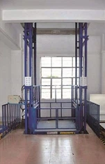 Guide Rail Cargo lifta platforma